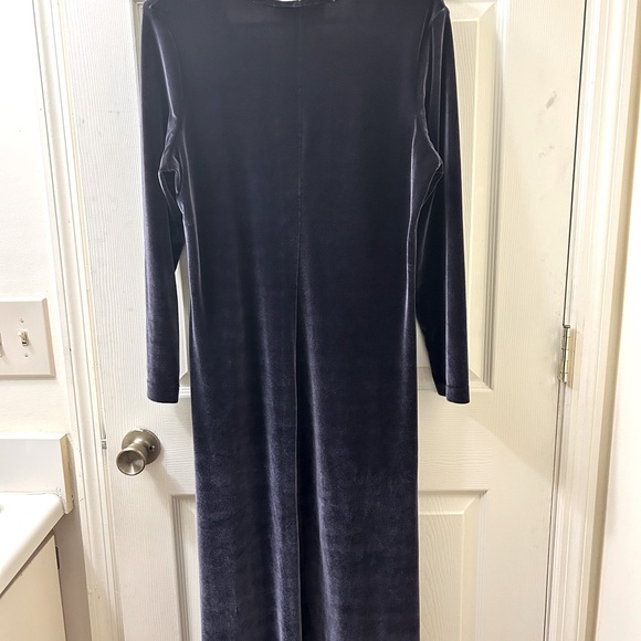 Vintage Christy Lyn Velvet Dress - Picture 3 of 4